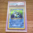 Blastoise 1999 Pokemon Base Set Shadowless Holo 2/102 PSA 8 Graded