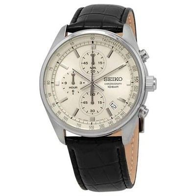 S*eiko Men's Chronograph SNDC31 Japanese Quartz Fashion Watch