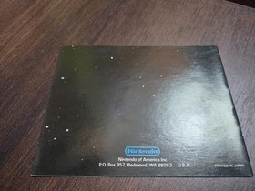 Nes 10 Yard Fight Manual, Excellent