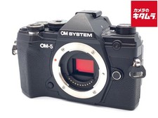 OM SYSTEM OM-5 20.3MP Mirrorless Digital Camera Body BLACK -Near Mint- 1701