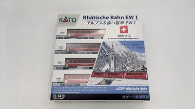 KATO MP-00490 MP-00491 Alps Red Passenger Car Ew I 4 Basic Set 848355