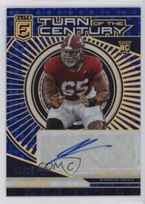 2024 Panini Donruss Elite Turn of the Century Blue 4/25 JC Latham Auto 17rk