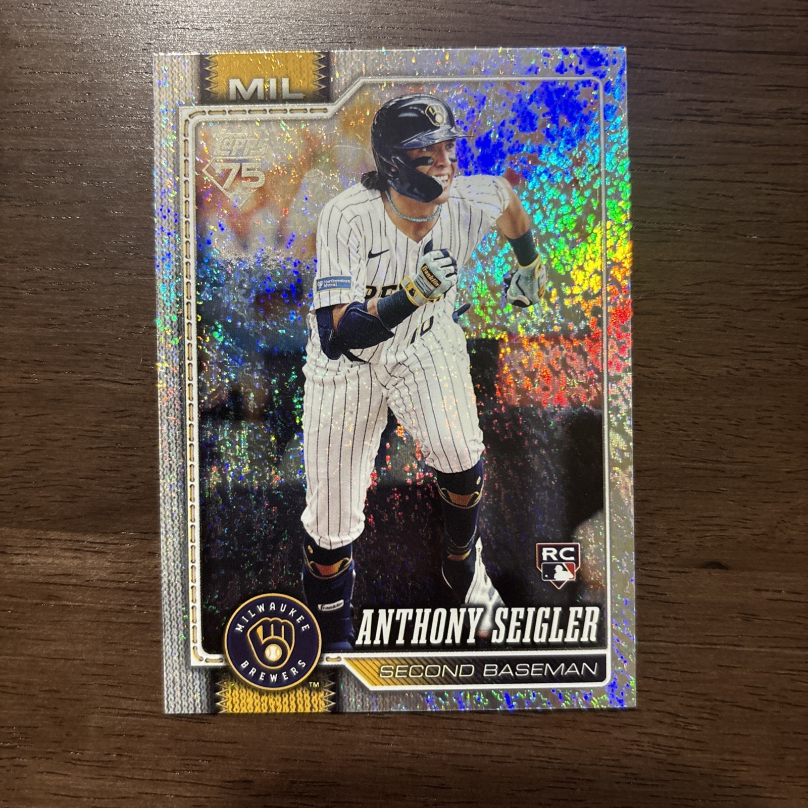 2026 Topps Series 1 - Anthony Seigler #286 Sandglitter Foil (RC)