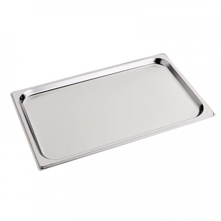 Bac inox GN 1/1 P20 mm idéal pour la présentation de vos buffets froids et chauds