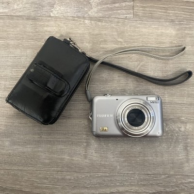 Fujifilm FinePix JX250 14MP Compact Digital Camera Silver 5x Zoom Tested Working