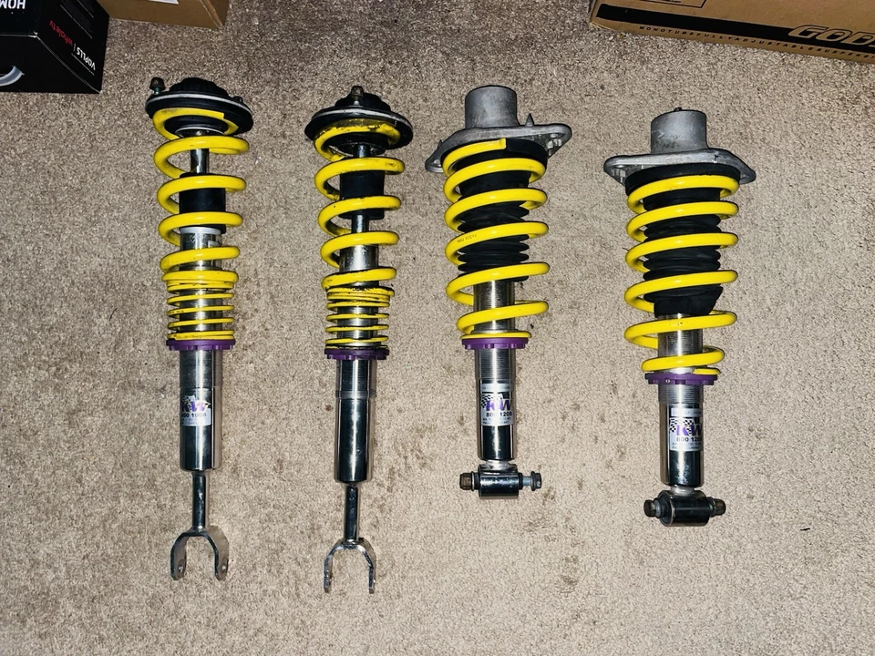 KW Variant 1 Coilovers for Audi A6 / S6 C5 Quattro (NOT RS6) – 10-15,000 miles - Image 4 of 4