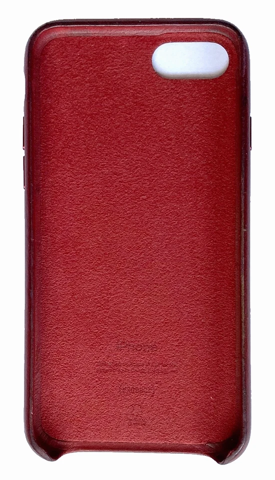 Apple - Leather Case (PRODUCT) RED iPhone SE (2°) - Coque de protection en cuir - Photo 3/4
