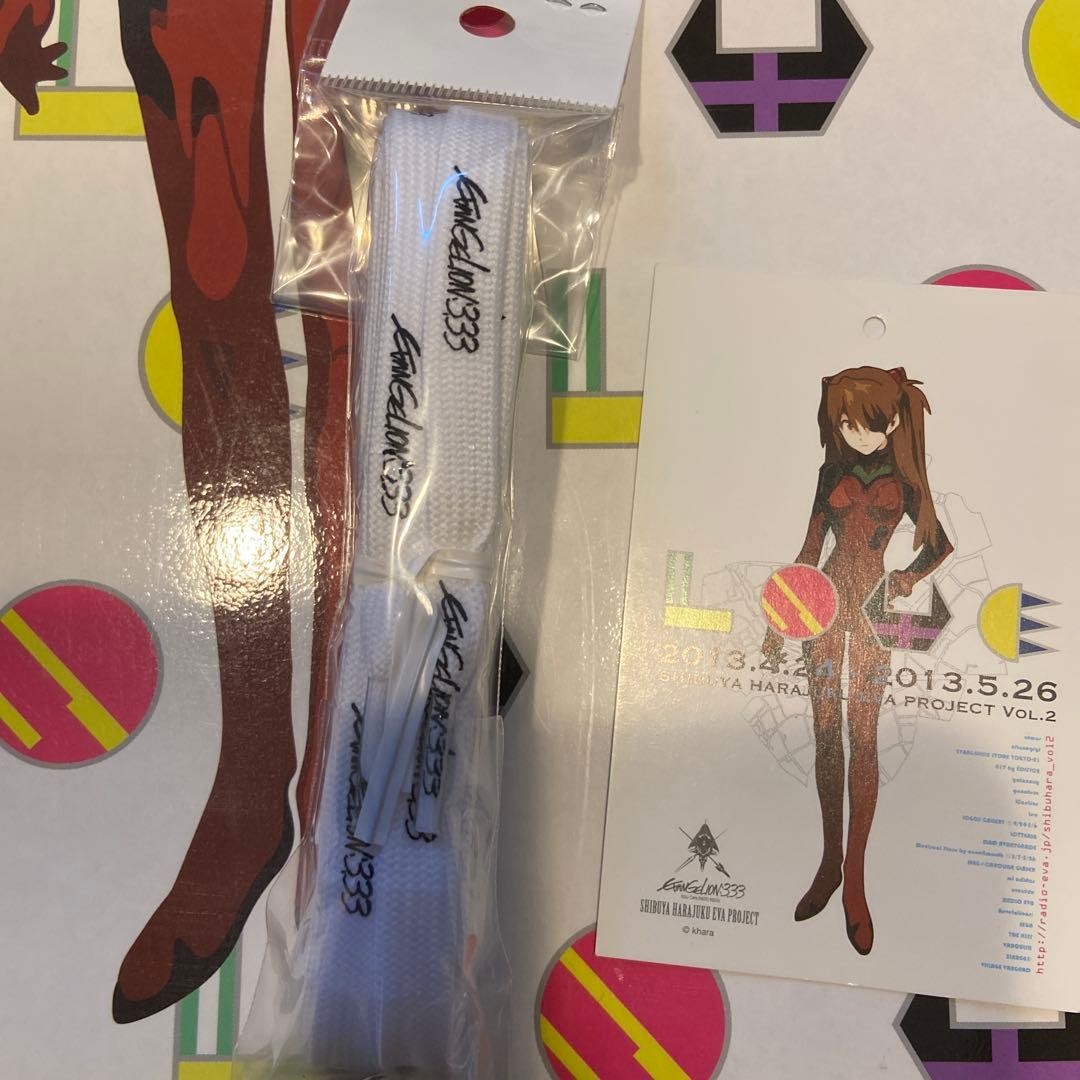 Evangelion Asuka Adidas Collaboration Shoelace Box Official Anime