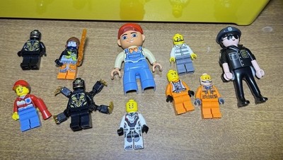 Lego Mini Figure Lot, Duplo, Playmobil, Star Wars, Avengers, Medic