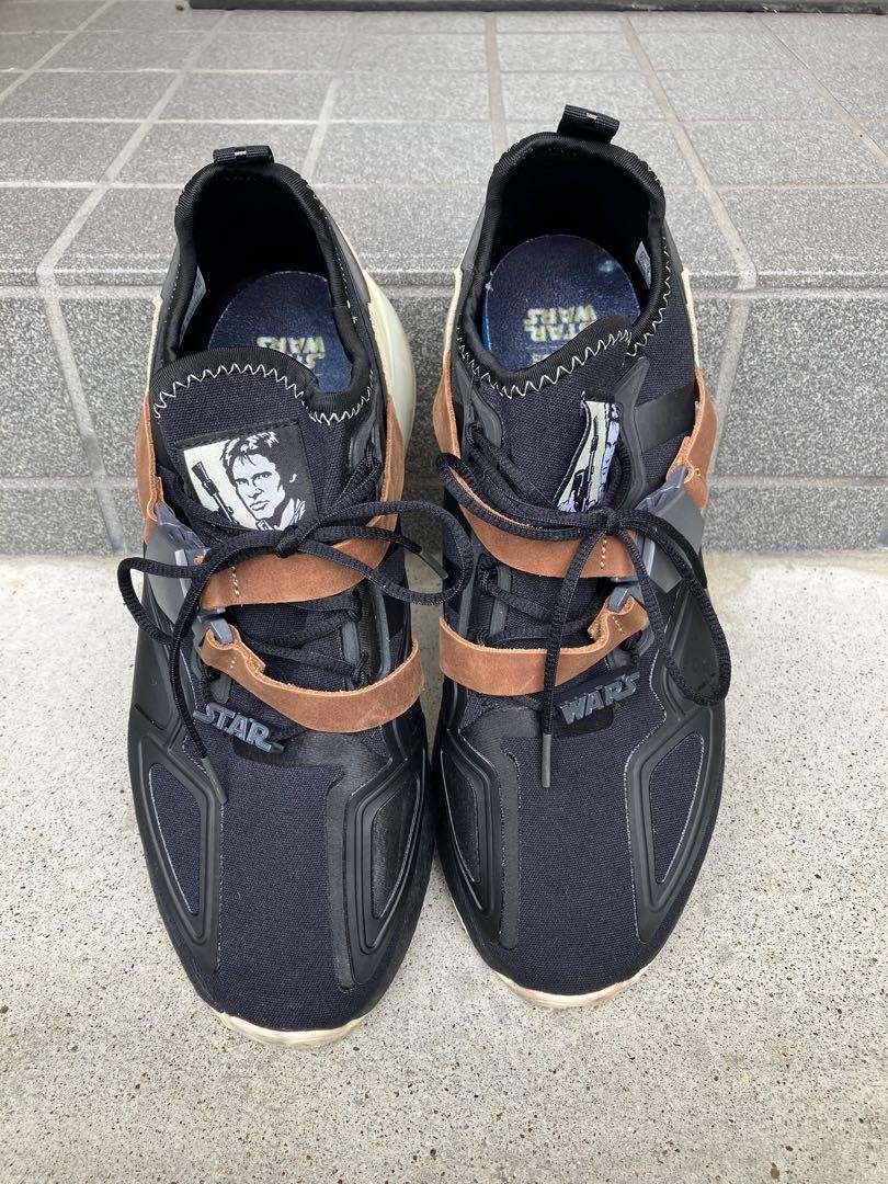 SAOLA Sneakers Uomo 9.5US Adidas Zx 2K Boost Star Wars Han Solo Collaborazione Collabora