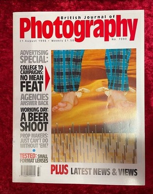 British Journal Of Photography Magazine, 21 August 1996. SW29