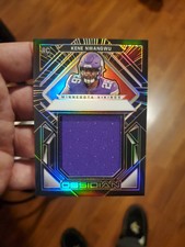 2021 Panini Obsidian Volcanic Material Orange#VM-KN Kene Nwangwu 28/75