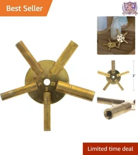 Solid Brass Clock Winding Key Antique Grandfather Clock Replacement Key