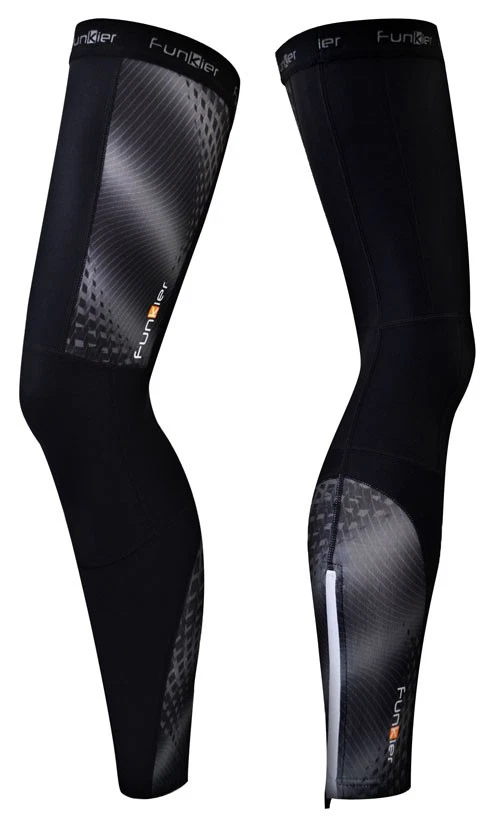 Funkier Sada LSP-03Bk Summer Leg Warmers in Black - X-Large [Blac CYCLING AC NEW