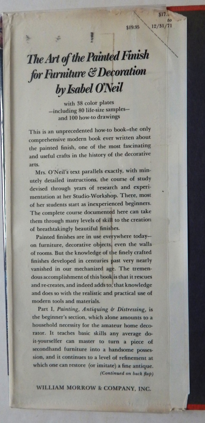 The Art of the Painted Finish for Furniture & Decoration Antique Lacquer Gilding