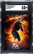 2022 Panini Prizm Draft #LF-6 Gavin Cross SGC 10 Gem Mint Lava Flow