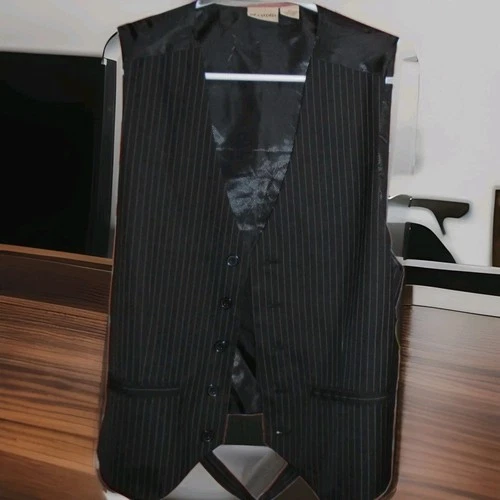 DECODED MENS GRAPHIC DESIGN SUIT VEST NEW WITH TAGS SIZE MEDIUM-SEE PICTURES 1ST - product listing photo
