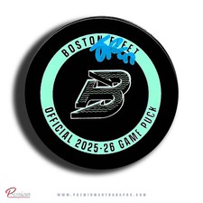Jamie Lee Rattray New York Sirens PWHL Autographed Official 2025-26 Game puck