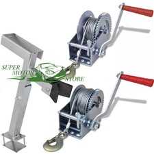 Handseilwinde Bootswinde Anhänger Handwinde Gurtwinde Manuelle Winde Windenstand