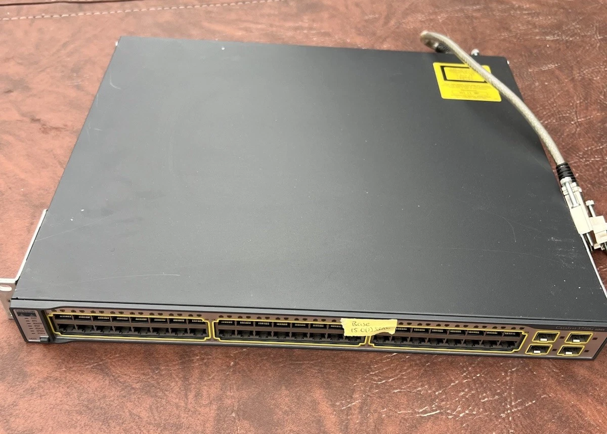 Cisco Catalyst 3750G Enterprise Network Switches for sale - eBay