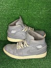 Nike Air Jordan Retro 1 Mid Cool Grey 554724014 Size 10.5 Mens