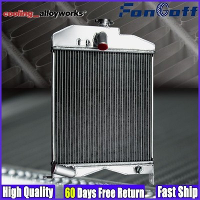 Fits MASSEY HARRIS 50 FERGUSON 65 #182456M91 Aluminum 3ROWS TRACTOR Radiator