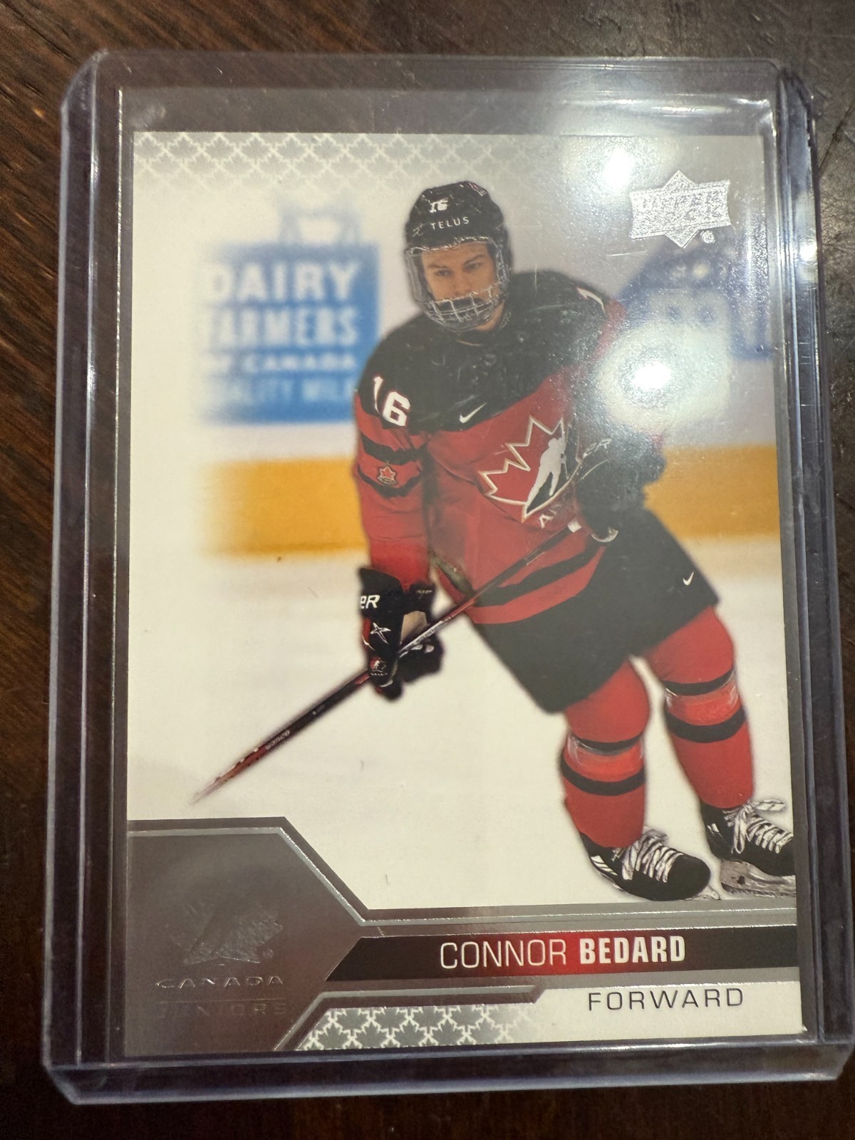 2022 Upper Deck Team Canada Juniors - Men's U-20 Connor Bedard #2 (RC)
