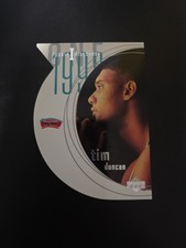 1997-98 Upper Deck Tim Duncan Rookie Discovery Die Cut Card #R1 Spurs.. rookie card picture