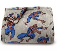 Marvel Spider-Man Plush Throw 60x72 The Big One NWT Sealed