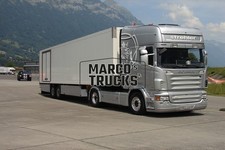 LKW Foto Scania R580 Kofferauflieger Schweiz silver strehlerr #k6vy