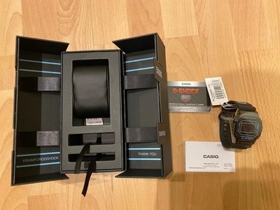 Casio G-SHOCK x BAMFORD GM-5600BWD-1JR Limited Model Black Blue Metal Bezel 