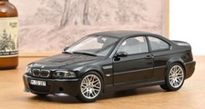 NOREV - Voiture de 2003 couleur noire - BMW M3 CSL - 1/18 - NOREV183017