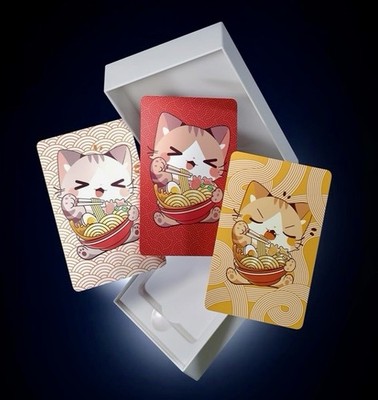 TANGEM Ramen Cat Pack of 3 Secure Crypto Wallet Trusted Cold Storage for Bit ++