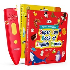 Talking Pen Books Sets, Interactive Audio Sound Books Kids Vocabulary Set