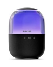 BLACK - PHILIPS S2108 PORTABLE BLUETOOTH SPEAKER,WIRELESS PUNCHY BASS 10W