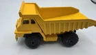 Vintage 1979 Hot Wheels Workhorses Diecast Yellow CAT Dump Truck Malaysia SL14