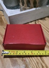 Małe pudełko wysyłkowe 10-pak karton falista mailer prezent produkt 6x4x1,6 czerwony