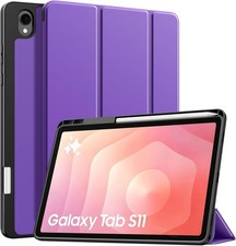 Case for Samsung Galaxy Tab S11 11 Inch 2025 SM-X730 with S Pen Holder, Slim Sta