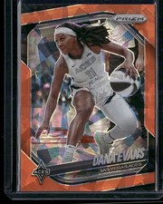 2025 Panini Prizm WNBA #33 Dana Evans Orange Ice Prizm