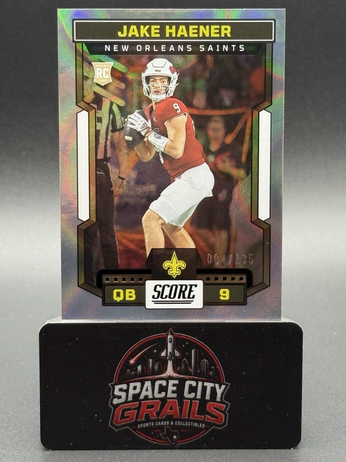 2023 Score - Rookies Jake Haener #309 Circular /135 (RC)