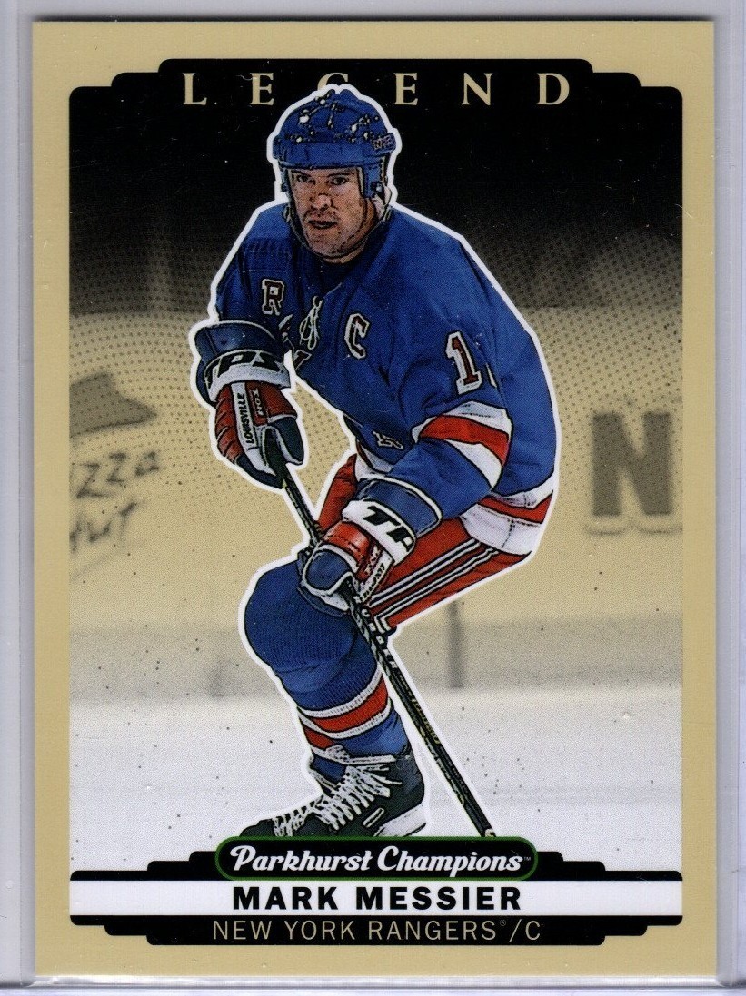 2022-23 Upper Deck Parkhurst Champions Mark Messier Legend Card # 328