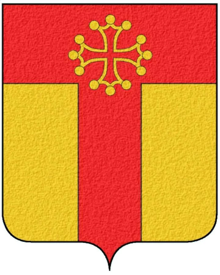 Autocollant sticker vinyle voiture adhesif armoirie france blason tarn 81