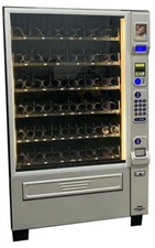 Crane National 181 Merchant 6 Snack Vending Machine w/ NAYAX Touch CC Reader