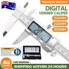 150/200/300mm Electronic Digital Vernier Caliper Stainless LCD Gauge with Case