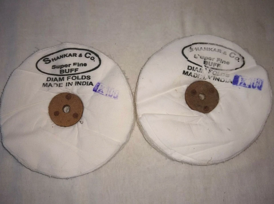 Roue de polissage de tissu de coton Power Buff 150 mm 1 pièce 100 plis livrai... - Photo 4/4