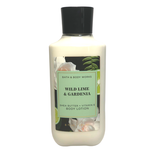 BATH AND BODY WORKS WILD LIME & GARDENIA BODY LOTION 8 FL OZ eBay