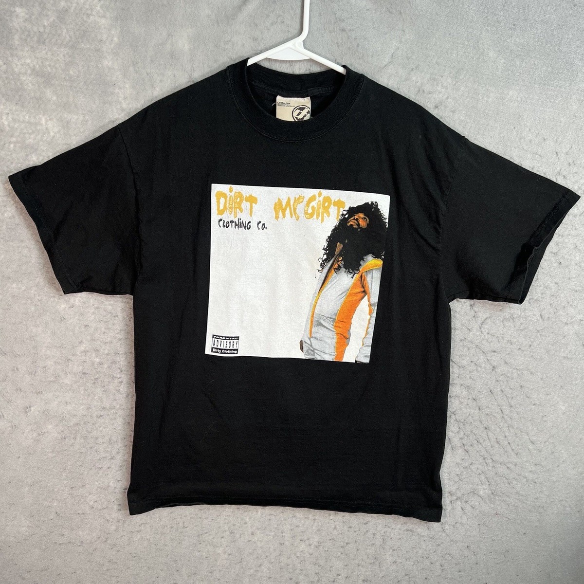 Vintage Dirt McGirt Clothing WuTang T shirt Adult Large Black