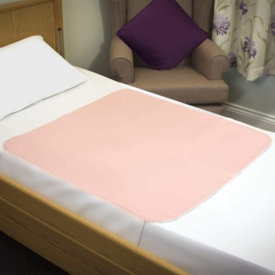 2 X | Washable Bed Pad Protector With Tucks/Flaps | 85 Cm X 90 Cm - View #13