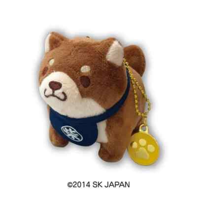 柴様グッズ Chuken Mochi Shiba Plush Ball Chain Charm Tsuna Dog SHIBAKEN Goods