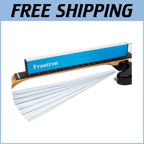 Professional 16" Fret Leveling Beam & Sandpaper Set for Musicians & Luthiers
